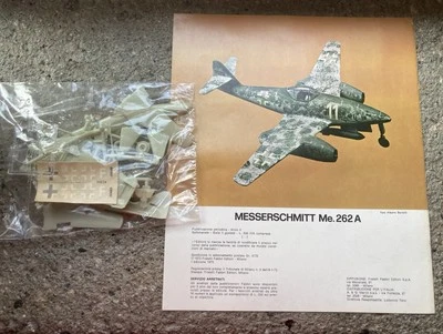 MESSERSCHIMITT  ME 262  H624 EDIZIONE FABBRI 1973 KIT SIGILLATO - Immagine 1 di 2