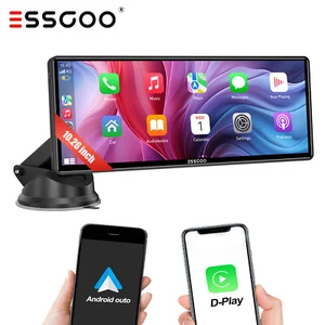 10.26 Inch Touch Screen Car Bluetooth FM Wireless 4K Apple CarPlay Android Auto - Picture 1 of 17