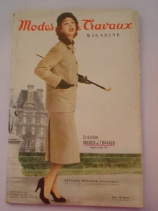 Modes et travaux N° 669 Septembre 1956 - Picture 1 of 1