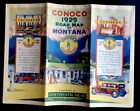1929 Feuille de route du Montana Continental Oil Co