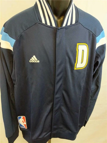 New Denver Nuggets Mens M-L-XL-2XL-3XL-4XL-5XL +2 On Court Warm Up Jacket $135 Cover