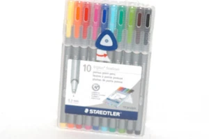 Plumas de punta porosa Staedtler Triplus Fineliner 0,3 mm 10 piezas 334 SB10A6 - Imagen 1 de 2
