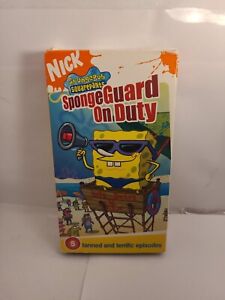 Spongebob Squarepants - Spongeguard on Duty (VHS, 2004)