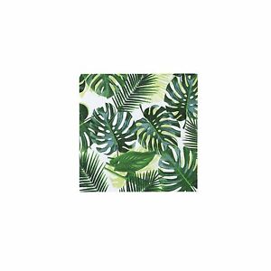 20 Paper Lunch Napkins "TROPICAL LEAVES" Lunch Summer Modern Decoupage SDL096500 