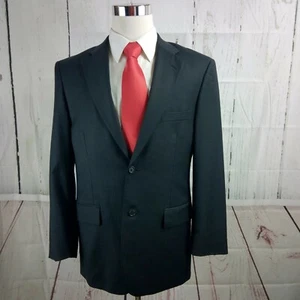 Pronto Uomo 40R 2 Button Charcoal Suit Blazer Sports Coat - Picture 1 of 10