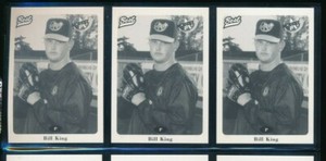 lot (3) 1996 Best #22 Bill King Modesto A's (BM55) SWSW6