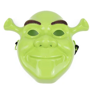 Cartoon Figure Party & Holiday DIY Decorations, Green Shrek PVC Mask Cosplay - Picture 1 of 10