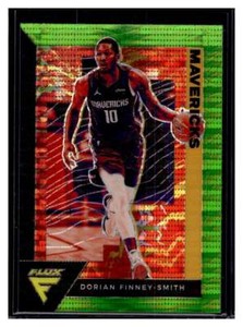 2020-21 Panini Flux Green Pulsar Prizm #41 Dorian Finney-Smith Target