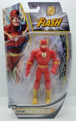 Mattel DC Total Heroes THE FLASH 6" Action Figure 2013 Batman Justice League - Image 1 of 4