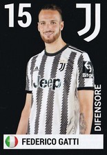 Euro Publishing, Juventus 2022-2023: sticker 12 Federico Gatti (Juventus)
