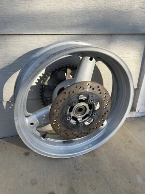 2003-2008 Suzuki SV650 + SV650S - Rear Wheel - 64111-08F11-Y6G - Image 1 of 2