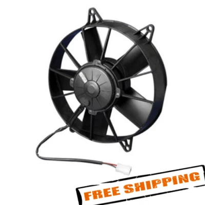 SPAL 30102057 10" High Performance Puller Electric Fan with Paddle Blades - Image 1 of 4