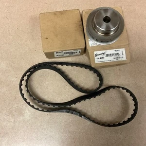 (2) Browning 19LB050 Timing/Gear Belt Pulley & GATES 345L050 POWERGRIP BELT NOS - Picture 1 of 6