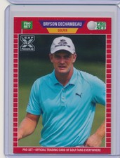 (10) 2001 Leaf Pro Set Bryson Dechambeau Rookie RC #PS9 10 Card Lot