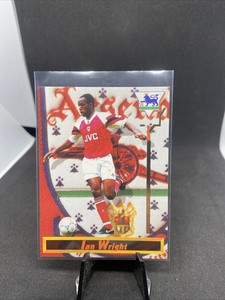 IAN WRIGHT ARSENAL MERLIN PREMIER LEAGUE 1993-94 CARD