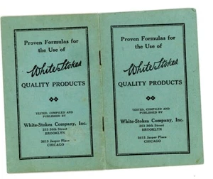 1920s White-Stokes Co Booklet Creme Recipes Brooklyn NY Chicago IL Hanrol - Picture 1 of 4