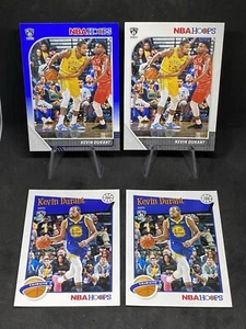 Kevin Durant 4 Card Lot 2019-20 NBA Hoops. Blue SP #61, 2x Tribute #284 Netze - Bild 1 von 9