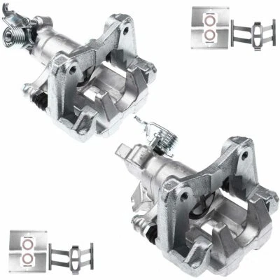 2x Pinzas de freno traseras con soporte para Suzuki Kizashi 2010 2011 2012 2013 2,4 L Foto 1 de 4