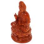 yin Buddha Statue Quanyin Sculpture Desktop Wood Carved Female Buddha
