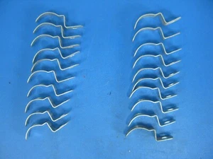 20 pcs (10 pairs) 7E-100 Ohmite mounting bracket for 20 watt tube resistor - Picture 1 of 5