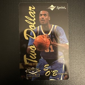 ED O'BANNON 1995 Classic Assets Gold $2 Two Dollar Phone Card NNO UCLA 3464/7741