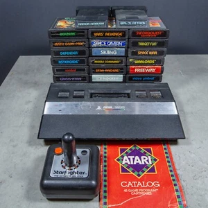 Atari 2600 JR Console + 20 Games & Controller | Junior System | Tested & Working - Picture 1 of 13