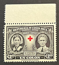 Travelstamps: 1945 Costa Rice Stamp Scott #C120 Air Mail Red Cross MNH OG