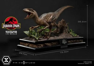 Prime 1 Studio 1/6 Scale LMCJP-04 Jurassic Velociraptor Statue - Picture 1 of 10