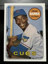 2019 Topps Update Iconic Card Reprints Ernie Banks #ICR-44 HOF