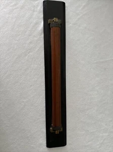 KEUFFEL & ESSER CO. 15” ROLLING PARALLEL RULER Ebony Base Brass Model 1767 - Picture 1 of 9