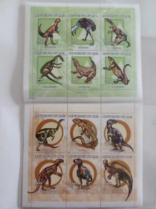 Mali Prehistoric Animals - 2000 MNH 2 S/S Sc#1091-2 - Picture 1 of 3