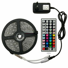 1-15M tape kit LED Strip Light RGB 5050 SMD 2835 60LED/m Flexible Ribbon  Stripe