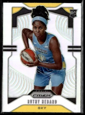 2020 Panini Prizm WNBA Prizms Silver #96 Ruthy Hebard RC  BK01R04B - Image 1 of 2