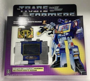 Transform G1 Soundwave reissue brand new with buzzsaw action figure MISB Boxed - Picture 1 of 10