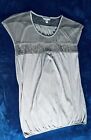 Tinley Road Size Large Gray Lace Detail Top