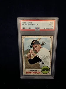 1968 Topps #20 Brooks Robinson Graded By PSA 9 - Picture 1 of 6