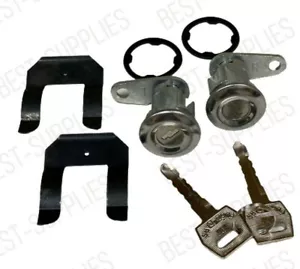 Door Lock Key Cylinder Tumbler Set 2 Keys for Ford F Series - Picture 1 of 8