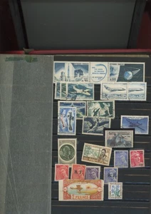 France  Stamps stock book   with  appx 250  stamps   (mb22 - Picture 1 of 14