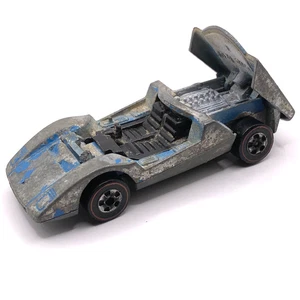 Hot Wheels Redline Ferrari 512S 1970/1973 Light Blue Enamel - Made In Hong Kong - Picture 1 of 10