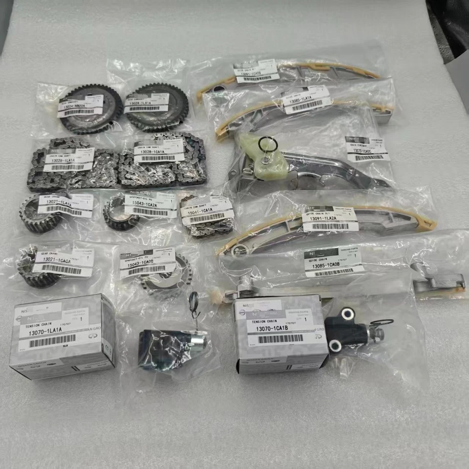 Kit de cadena de distribución OEM 16 PIEZAS para Nissan NV2500 NV3500 2012-2021 5,6 L V8 VK56VD Foto 1 de 4