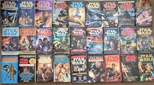 Star Wars 27 Book Lot - Zahn, Stackpole, Daley, Stover Vintage Sci-Fi PB Set - Picture 1 of 12