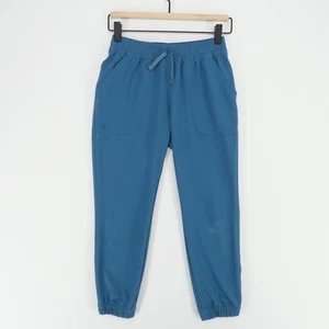Patagonia Foxglenn Jogger Pant Girls Medium 10 Blue Elastic Waist Outdoor Hiking - Picture 1 of 13