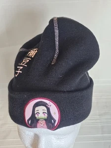 Sombrero gorro puño negro parche Nezuko Demon Slayer Culturefly - Imagen 1 de 10
