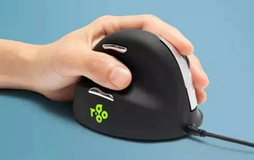 R-Go Tools Ergonomic mouse R-Go HE Break with break software medium  - Image 1 of 4
