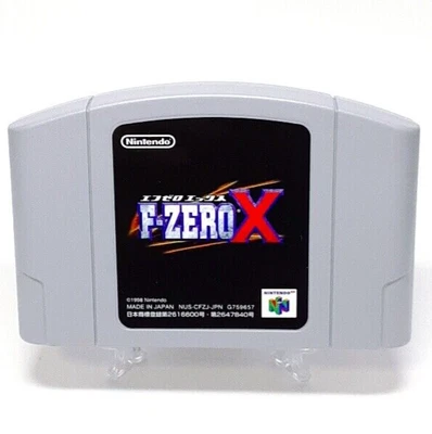 F Zero X Nintento64 N64 Nintendo Japan Cassette Only - Image 1 of 4