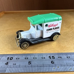 Corgi Ford T Van Kelloggs Toy Car Vintage Corn Flakes Model Collectable - Picture 1 of 9