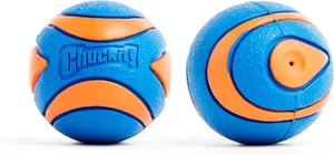 Chuckit! Ultra Squeaker Ball Giocattolo per Cani, Piccolo (2 Pollici) Confezione da 2 per Razze Piccole - Foto 1 di 12