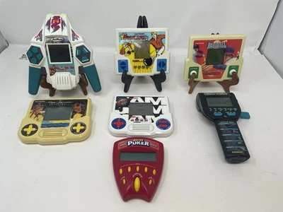 Midway Tiger Radica Handheld Lot - NBA JAM Baseball Magic Johnson Bass Fishin - Image 1 of 4