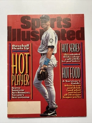 Бейсбольный мяч ALEX RODRIGUEZ AROD Sports Illustrated Seattle Mariners NYY Yankees WSC - Изображение 1 из 2
