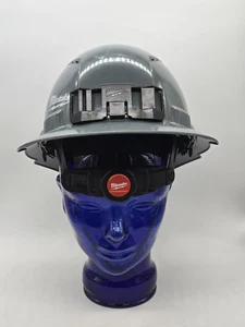 Sombrero duro ventilado borde delantero gris perno Milwaukee Tool 50-73-1235  - Imagen 1 de 15